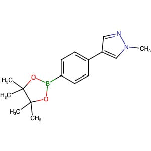 1607838-14-1 | 1-Methyl-4-(4-(4,4,5,5-tetramethyl-1,3,2-dioxaborolan-2-yl)phenyl)-1H-pyrazole - Hoffman Fine Chemicals