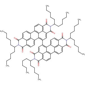 1609131-78-3 | 2,2′,9,9′-Tetrakis(1-pentylhexyl)[5,5′-bianthra[2,1,9-def:6,5,10-d'e'f′]diisoquinoline]-1,1′,3,3′,8,8′,10,10′(2H,2′H,9H,9′H)-octone - Hoffman Fine Chemicals