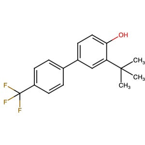 1609538-21-7 | 3-(tert-Butyl)-4'-(trifluoromethyl)-[1,1'-biphenyl]-4-ol - Hoffman Fine Chemicals