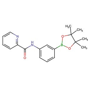 1610521-45-3 | N-(3-(4,4,5,5-Tetramethyl-1,3,2-dioxaborolan-2-yl)phenyl)picolinamide - Hoffman Fine Chemicals