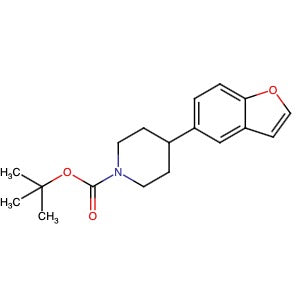 1612155-94-8 | tert-Butyl 4-(benzofuran-5-yl)piperidine-1-carboxylate - Hoffman Fine Chemicals