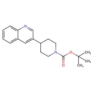 1612156-03-2 | tert-Butyl 4-(quinolin-3-yl)piperidine-1-carboxylate - Hoffman Fine Chemicals