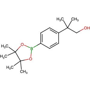 1613260-37-9 | 2-Methyl-2-(4-(4,4,5,5-tetramethyl-1,3,2-dioxaborolan-2-yl)phenyl)propan-1-ol - Hoffman Fine Chemicals