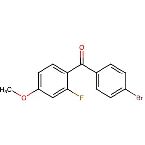 161581-95-9 | (4-Bromophenyl)(2-fluoro-4-methoxyphenyl)methanone - Hoffman Fine Chemicals