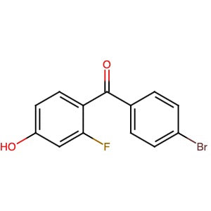 161581-99-3 | (4-Bromophenyl)(2-fluoro-4-hydroxyphenyl)methanone - Hoffman Fine Chemicals