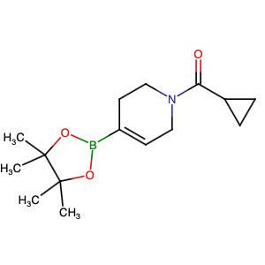 1616388-38-5 | 1-Cyclopropanecarbonyl-5,6-dihydro-2H-pyridine-4-boronic acid, pinacol ester - Hoffman Fine Chemicals