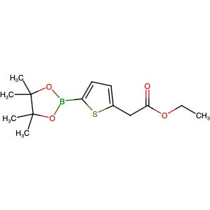 1620318-41-3 | Ethyl 2-(5-(4,4,5,5-tetramethyl-1,3,2-dioxaborolan-2-yl)thiophen-2-yl)acetate - Hoffman Fine Chemicals