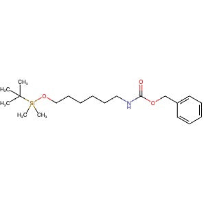 1622243-92-8 | Benzyl (6-((tert-butyldimethylsilyl)oxy)hexyl)carbamate - Hoffman Fine Chemicals