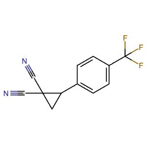 1624994-53-1 | 2-(4-(Trifluoromethyl)phenyl)cyclopropane-1,1-dicarbonitrile - Hoffman Fine Chemicals
