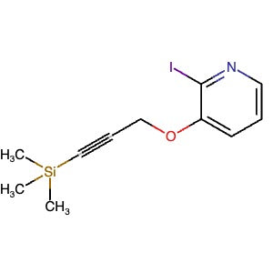 1625637-06-0 | 2-Iodo-3-((3-(trimethylsilyl)prop-2-yn-1-yl)oxy)pyridine - Hoffman Fine Chemicals