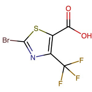 162651-07-2 | 2-Bromo-4-(trifluoromethyl)thiazole-5-carboxylic acid - Hoffman Fine Chemicals