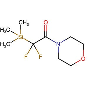 1630100-64-9 | 2,2-Difluoro-1-(4-morpholinyl)-2-(trimethylsilyl)ethanone - Hoffman Fine Chemicals