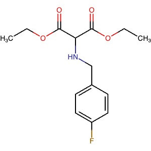 1630731-37-1 | Diethyl 2-[(4-fluorobenzyl)amino]malonate - Hoffman Fine Chemicals