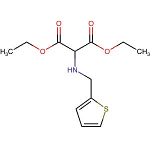 1630731-43-9 | Diethyl 2-((thiophen-2-ylmethyl)amino)malonate - Hoffman Fine Chemicals