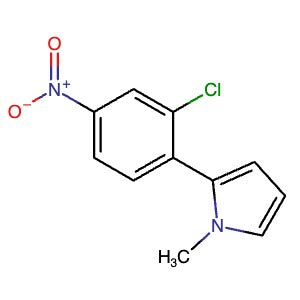 1644081-06-0 | 2-(2-Chloro-4-nitrophenyl)-1-methyl-1H-pyrrole - Hoffman Fine Chemicals