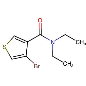 1647121-18-3 | 4-Bromo-N,N-diethyl-3-thiophenecarboxamide - Hoffman Fine Chemicals