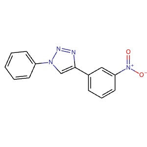 1652586-09-8 | 4-(3-Nitrophenyl)-1-phenyl-1H-1,2,3-triazole - Hoffman Fine Chemicals