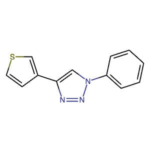 CAS 1652586-10-1 | 1-Phenyl-4-(thiophen-3-yl)-1H-1,2,3-triazole