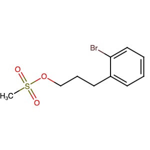 165803-61-2 | 3-(2-Bromophenyl)propyl methanesulfonate - Hoffman Fine Chemicals