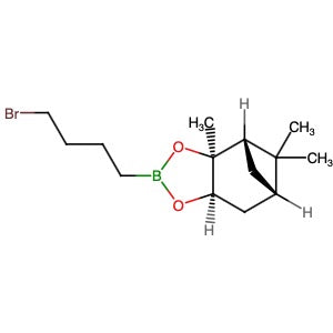 165881-36-7 | (3aS,4S,6S,7aR)-2-(4-Bromobutyl)-3a,5,5-trimethylhexahydro-4,6-methanobenzo[d][1,3,2]dioxaborole - Hoffman Fine Chemicals