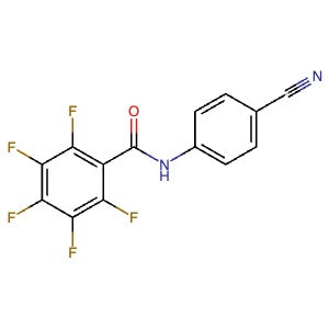 1661009-16-0 | 2,3,4,5,6-Pentafluoro-N-(4-cyanophenyl)benzamide - Hoffman Fine Chemicals