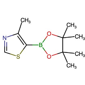 1662682-33-8 | 4-Methyl-5-(4,4,5,5-tetramethyl-1,3,2-dioxaborolan-2-yl)thiazole - Hoffman Fine Chemicals