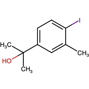 1676075-45-8 | 2-(4-iodo-3-methylphenyl)propan-2-ol - Hoffman Fine Chemicals