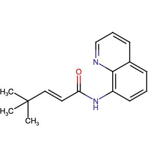 1685272-92-7 | (E)-4,4-Dimethyl-N-(quinolin-8-yl)pent-2-enamide - Hoffman Fine Chemicals