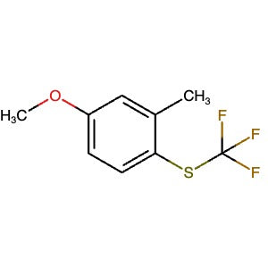 1686143-46-3 | 4-Methoxy-2-methyl-1-[(trifluoromethyl)thio]benzene - Hoffman Fine Chemicals