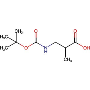 16948-10-0 | 3-((tert-Butoxycarbonyl)amino)-2-methylpropanoic acid - Hoffman Fine Chemicals