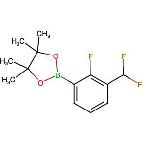 1698908-91-6 | 2-[3-(Difluoromethyl)-2-fluorophenyl]-4,4,5,5-tetramethyl-1,3,2-dioxaborolane - Hoffman Fine Chemicals