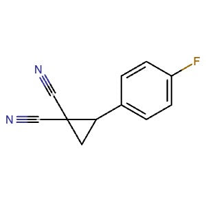 170169-86-5 | 2-(4-Fluorophenyl)cyclopropane-1,1-dicarbonitrile - Hoffman Fine Chemicals
