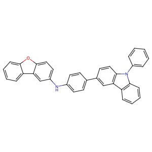 1708984-10-4 | N-(4-(9-Phenyl-9H-carbazol-3-yl)phenyl)dibenzo[b,d]furan-2-amine - Hoffman Fine Chemicals