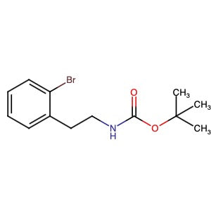 171663-06-2 | tert-Butyl 2-bromophenethylcarbamate - Hoffman Fine Chemicals