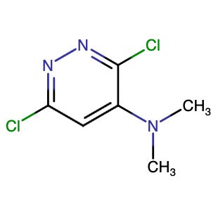 17258-35-4 | 3,6-Dichloro-4-dimethylaminopyridazine - Hoffman Fine Chemicals