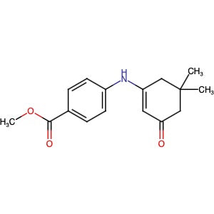 172984-90-6 | Methyl 4-((5,5-dimethyl-3-oxocyclohex-1-en-1-yl)amino)benzoate - Hoffman Fine Chemicals