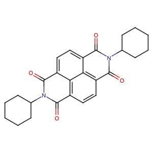 173409-43-3 | 1,3,6,8(2H,7H)-Tetraone, 2,7-dicyclohexylbenzo[lmn][3,8]phenanthroline - Hoffman Fine Chemicals