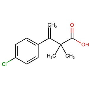 17580-43-7 | 3-(4-Chlorophenyl)-2,2-dimethylbut-3-enoic acid - Hoffman Fine Chemicals