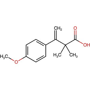 17580-45-9 | 3-(4-Methoxyphenyl)-2,2-dimethylbut-3-enoic acid - Hoffman Fine Chemicals