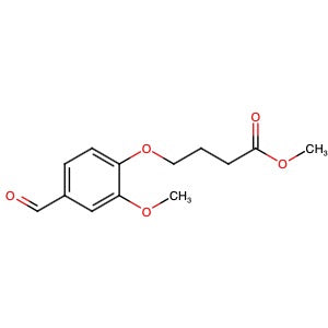 176375-41-0 | Methyl 4-(4-formyl-2-methoxyphenoxy)butyrate - Hoffman Fine Chemicals