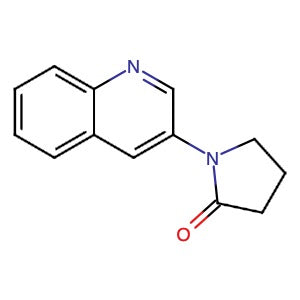 177201-43-3 | 3-(2-Oxopyrrolidin-1-yl)quinoline - Hoffman Fine Chemicals