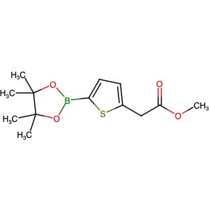 1788894-41-6 | Methyl 2-(5-(4,4,5,5-tetramethyl-1,3,2-dioxaborolan-2-yl)thiophen-2-yl)acetate - Hoffman Fine Chemicals