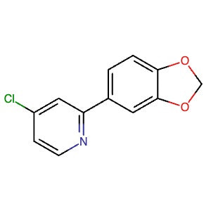 1798789-17-9 | 2-(Benzo[d][1,3]dioxol-5-yl)-4-chloropyridine - Hoffman Fine Chemicals