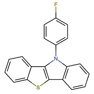 1802844-34-3 | 10H-10-(4-Fluorophenyl)-benzo[4,5]thieno[3,2-b]indole - Hoffman Fine Chemicals