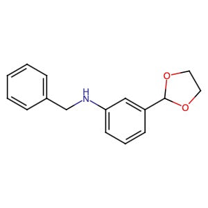 180336-50-9 | N-benzyl-3-(1,3-dioxolan-2-yl)aniline - Hoffman Fine Chemicals