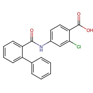 180340-01-6 | 4-([1,1'-Biphenyl]-2-ylcarboxamido)-2-chlorobenzoic acid - Hoffman Fine Chemicals