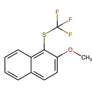 1808089-04-4 | 2-Methoxy-1-[(trifluoromethyl)thio]naphthalene - Hoffman Fine Chemicals
