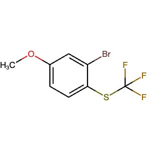 1808089-06-6 | 3-Bromo-1-methoxy-4-[(trifluoromethyl)thio]benzene - Hoffman Fine Chemicals