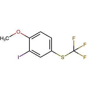 1808089-07-7 | 2-Iodo-1-methoxy-4-[(trifluoromethyl)thio]benzene - Hoffman Fine Chemicals