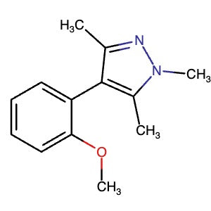 1809417-28-4 | 4-(2-Methoxyphenyl)-1,3,5-trimethyl-1H-pyrazole - Hoffman Fine Chemicals